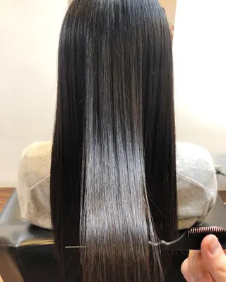 ロング 松田 光雄のヘアスタイル
