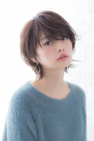 ショート 井上 美奈子のヘアスタイル