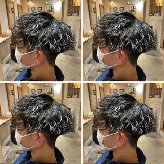 パーマ メンズ メンズパーマ特化 望月謙二郎のヘアスタイル