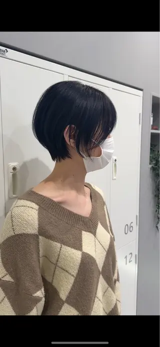 ショート カラー 轡田 くつわだのヘアスタイル