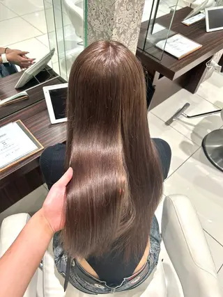 ロング カラー 艶髪/透明感 /YURIA🤍のヘアスタイル