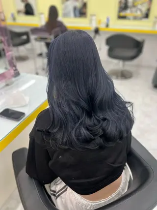 ロング カラー 🧸レイヤー× ベージュ🥯カホ🍯のヘアスタイル