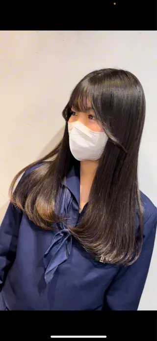 ロング 髪質改善・縮毛矯正 🌈SENAのヘアスタイル