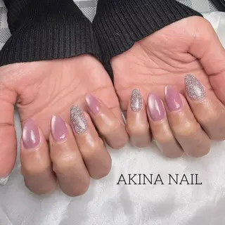 セミロング Akina Nail 亀戸のネイルデザイン