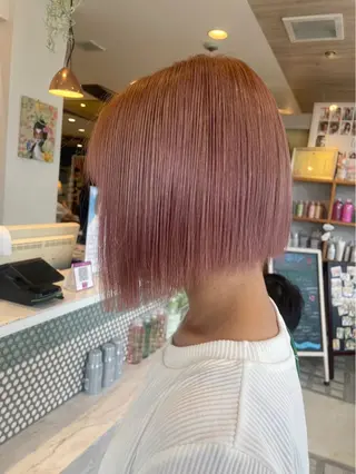 カラー 中井 洋那のヘアスタイル