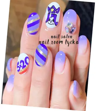 ネイル ネイルルームリッカ 𝐦𝐚𝐲𝐮のネイルデザイン