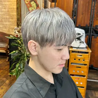 ショート カラー メンズ ツイスパ/メンズ特化 🦋𝑺𝑶𝑵𝑬のヘアスタイル