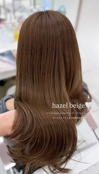 カラー COAGINZA✨️ ほのかのヘアスタイル