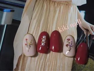 ネイル kiki nail &brow二子玉川のネイルデザイン