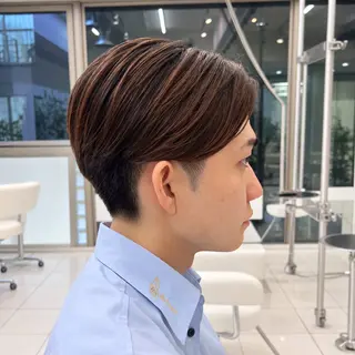 メンズ ボブ/ショート/メン ズnarumi🌿のヘアスタイル