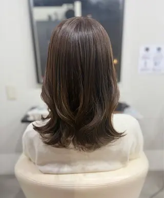 カラー ストレート/カラー 特化雪本☃️のヘアスタイル