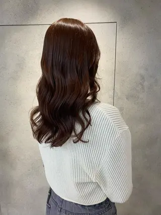 ミディアム カラー 渋谷  中性ヘア あかりのヘアスタイル