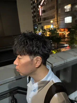 メンズ 河野 悠のヘアスタイル