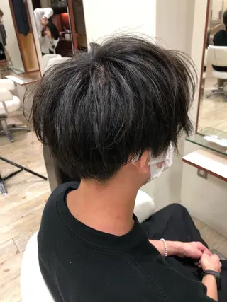 メンズ 縮毛矯正/髪質改善 白髪ぼかし/裕香のヘアスタイル