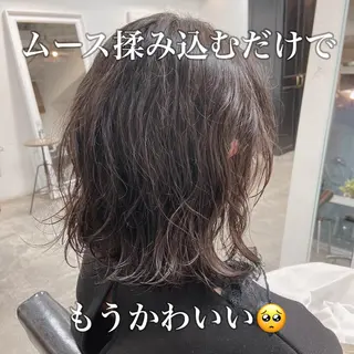 ミディアム 【海外風ヘア、 似合わせ】KAEDEのヘアスタイル