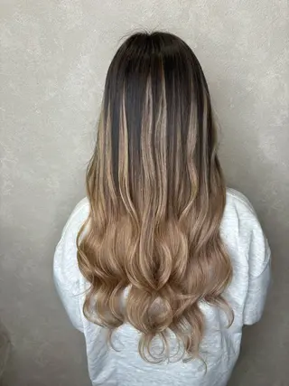 ミディアム エクステ*美髪サロン KR2S河内長野店長のヘアスタイル