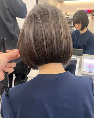 ミディアム n/m by JIL BLAN KAIのヘアスタイル