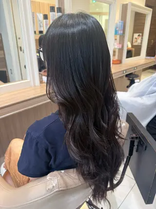 ロング ヘアアレンジ 韓国ヘアメイク🎀/ 縮毛矯正✨山本媛香のヘアスタイル