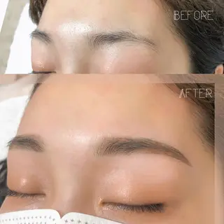ショート カラー パーマ ヘアアレンジ メンズ キッズ ネイル マツエク・マツパ アイブロウ アイブロウサロン muni 福島区野田の眉毛・アイブロウイメージ
