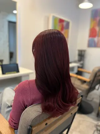 カラー HEALHAIR 堀江店のヘアスタイル