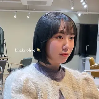 ミディアム カラー Aoi 🎀 Ly hairのヘアスタイル