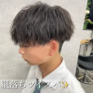 パーマ メンズ 曲がる縮毛矯正 🔥TAKUMA🔥のヘアスタイル