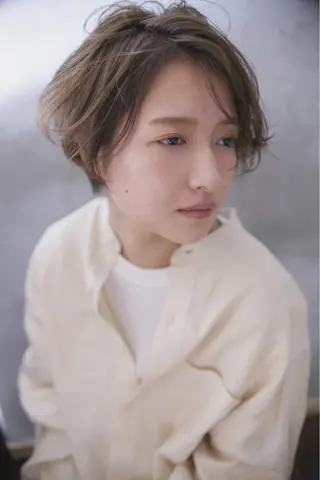 ショート カラー パーマ 🧼柴田 健太郎🧼のヘアスタイル