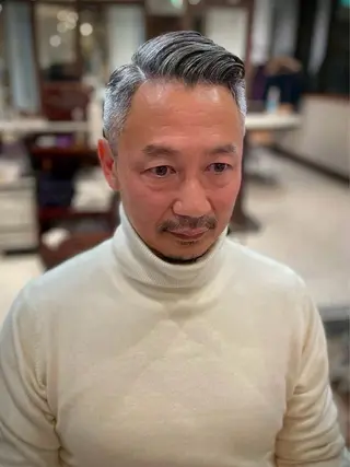 ショート satoshi THE MANのヘアスタイル