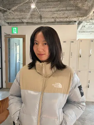 ミディアム 🧣misaki 🧣のヘアスタイル