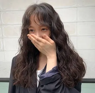 パーマ ヘアアレンジ 韓国好き🇰🇷 美容師MIKUのヘアスタイル