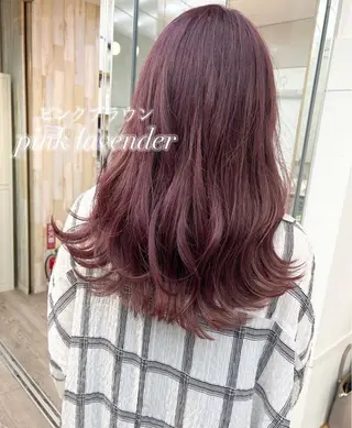 ロング ☀️透明感color KURO☀️のヘアスタイル