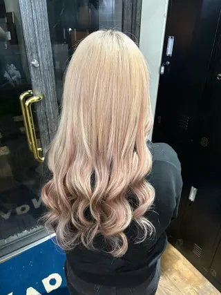 ロング 吉川 眞之亮のヘアスタイル