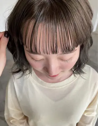 ミディアム カラー 名古屋美容院 cahoのヘアスタイル