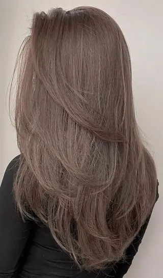 ロング カラー 当日予約⭕️ 太田のヘアスタイル