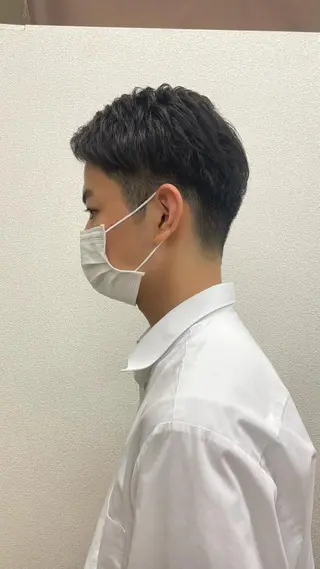 ショート メンズ もりたみかこ 美容師お休み中のヘアスタイル