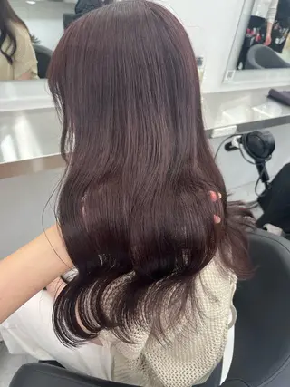 ロング 🍒韓国y2k暖色 NO.1🍒REAのヘアスタイル