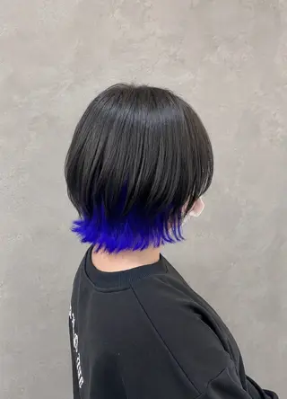 ミディアム カラー 【enil代表】 杉林和哉のヘアスタイル