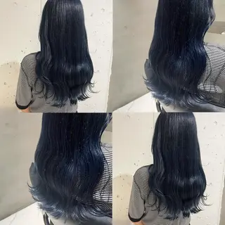 ロング カラー カジュアルを女っぽく 𝗮𝘆𝗮𝗰𝗼のヘアスタイル