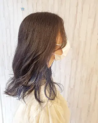 ロング カラー EARTH 池田 雄太のヘアスタイル