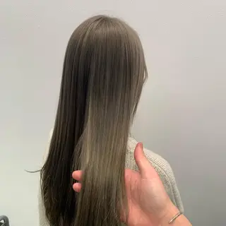 ロング カラー ヘアアレンジ ダブルカラー｜ なおき｜池袋美容師のヘアスタイル