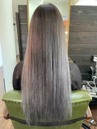 ロング 下林 雅明のヘアスタイル