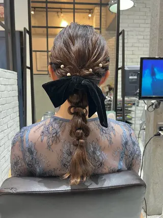 ロング ヘアアレンジ 🌿ニュアンス/髪質 改善🌿Fukudaのヘアスタイル
