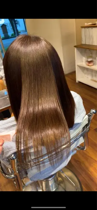 ミディアム カラー 吉野 武のヘアスタイル