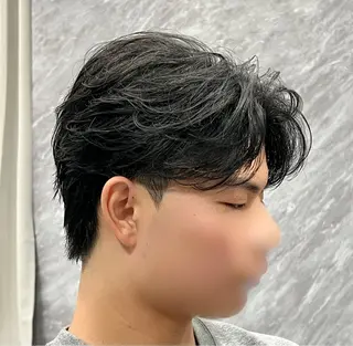 メンズ ulus kobe 藤枝大地のヘアスタイル