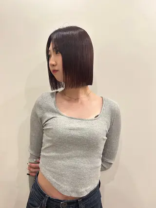 ミディアム hair&eye🎀 /momoKaのヘアスタイル