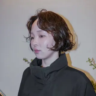 ショート 🦢パーマモデル 様募集中🦢AI🫧のヘアスタイル