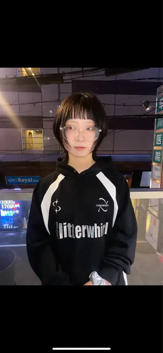 ショート ウルフカット モデル募集中！ミカのヘアスタイル