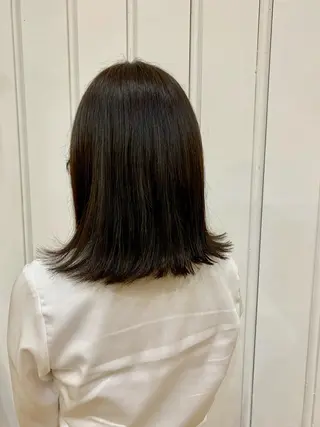 ミディアム カラー 詩織/パーマ /代官山のヘアスタイル
