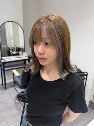 ミディアム トップスタイリスト/ アユミのヘアスタイル