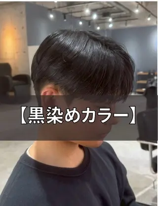 ショート カラー メンズ 吉田 健吏のヘアスタイル
